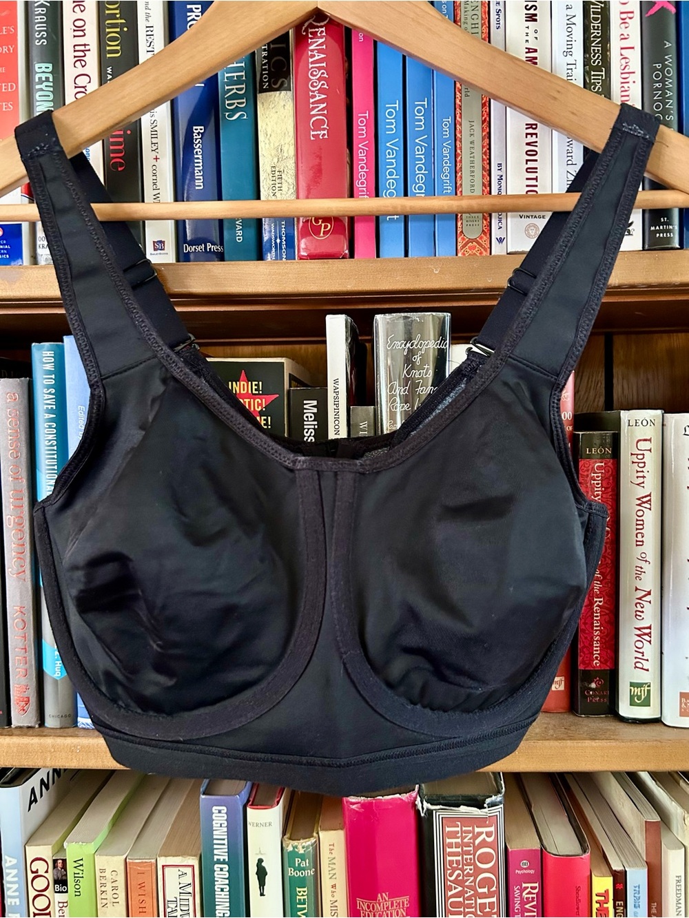 Wacoal Heather Gray Brandi 855229 Compression Underwire Sports Bra, size 34 DDD - Picture 2 of 9